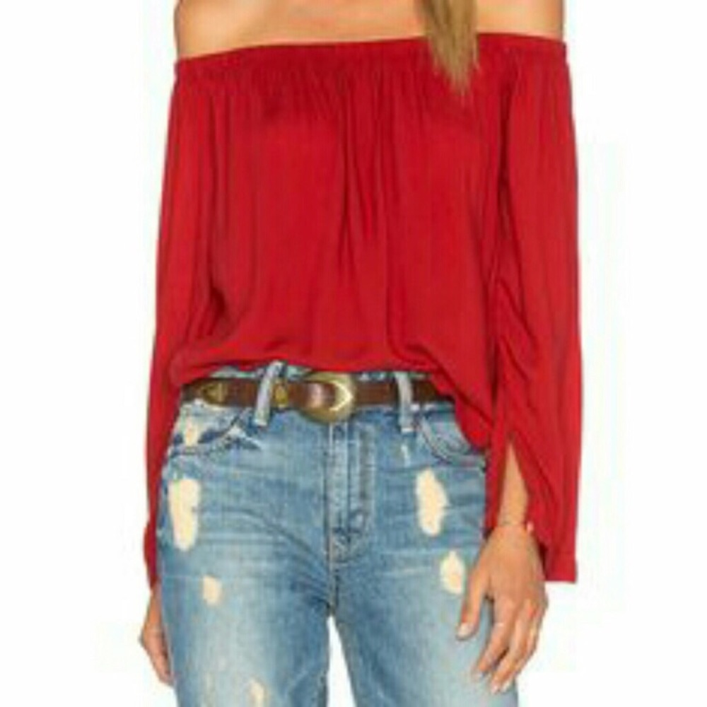 Bella Dahl Off Shoulder Blouse